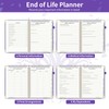 End of Life Planner, Spiral Estate Planning Organizer with Tabs