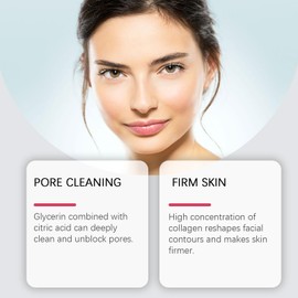 Peel Off Masks, Pack of 2 Collagen Face Peel Off Mask, with Face Mask Brush, Peel-Off Anti-Wrinkle Mask, Brighten and Brighten Skin, Moisturises and Makes Skin Soft