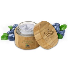Shira Shir-Organic Pure Blueberry Facial Mask For Nourished Wrinkle-Free and Radiant Skin With Organic Anti-Aging Formula Leaves skin soft moisturized and hydrated. (50ml)