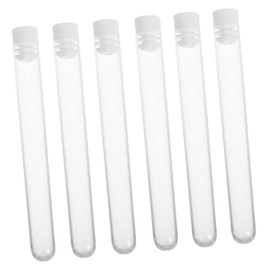 15 piezas Tubos Para Cepillos De Pestañas Tubos Transparentes para Maquillaje con Tapa Pestañas y Brochas Vacíos Reutilizables para Viaje Protección y Fácil Limpieza