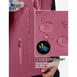 Little Donkey Andy Women's Lightweight Quick Dry Vest Summer Windproof Sleeveless Elastic Jacket for Golfing Cycling Running Rose S