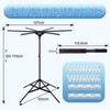 Pool Towel Rack Outdoor, Heavy Duty Outdoor Towel Rack,Adjustable 75