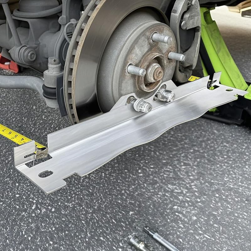 Wheel Alignment Tool with 2 Measuring Tapes, Toe Alignment Tool