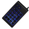 19-key 3-Color USB Numeric Keypad Mechanical Touch Feeling 10 Million
