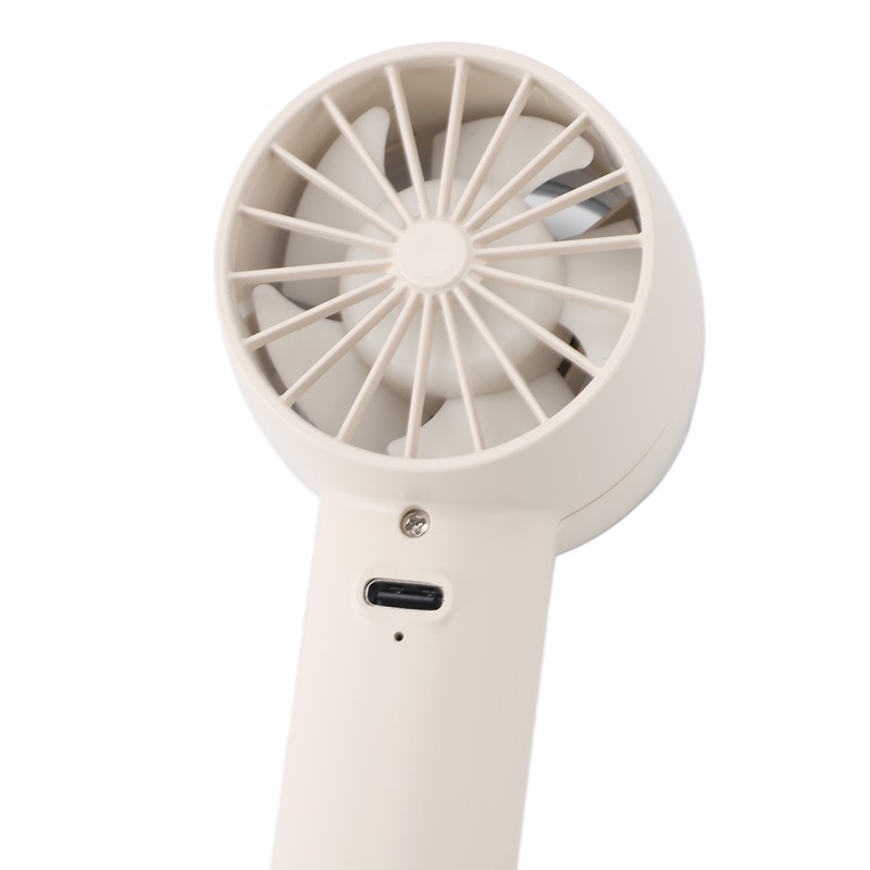 Handheld Fan 1800mAh USB Rechargeable Small Fan Powerful Airflow Noise