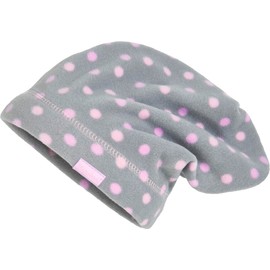 Playshoes Unisex Children's Fleece Winter Hat, beanie dots