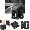 AUNMAS Soft Close Cabinet Hinge 0-180掳 Adjustable, Black Zinc Alloy