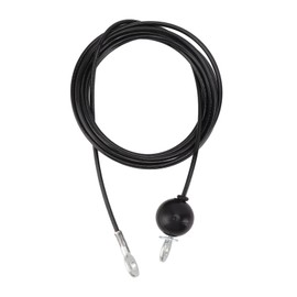 Odorkle Fitness Pulley Cable, Heavy Duty Steel Wire Pulldown Cable Fitness Exercise Attachment for Home Gym Equipment Replacement (5meter/16.4ft)