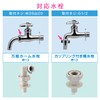 Gaona GA-LB025 Gaona Kore Washer Nipple, 10 Pieces, One Touch
