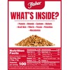 Fisher Mixed Nuts Ice Cream Topping, 5 oz, Peanuts, Almonds,
