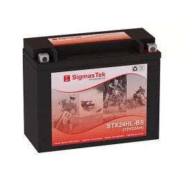 SigmasTek STX24HL-BS SLA Battery for Arctic Cat Mountain Cat 900 500CC 2003-2004