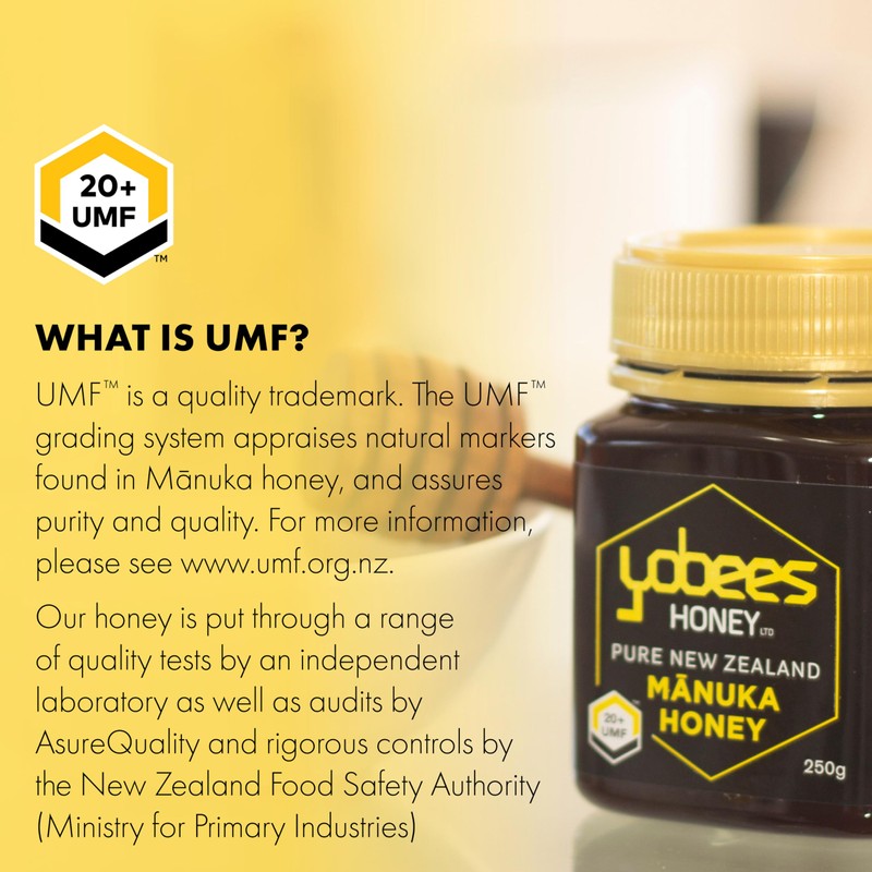 Yobees Honey's MGO 826 Certified Pure New Zealand Manuka Honey