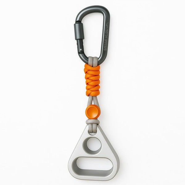 Portable Fingerboard Trainer Made of Metal Alloy - Compact Climbing