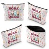 Boba Tea Makeup Bag Boba Queen Boba Tea Lover Gift