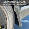 TWRAPS Slim Mud Flaps for Rivian R1T and Rivian R1S