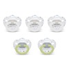NUK - Chupetes de ortodoncia cómodos, colección atemporal, 0-6 meses,