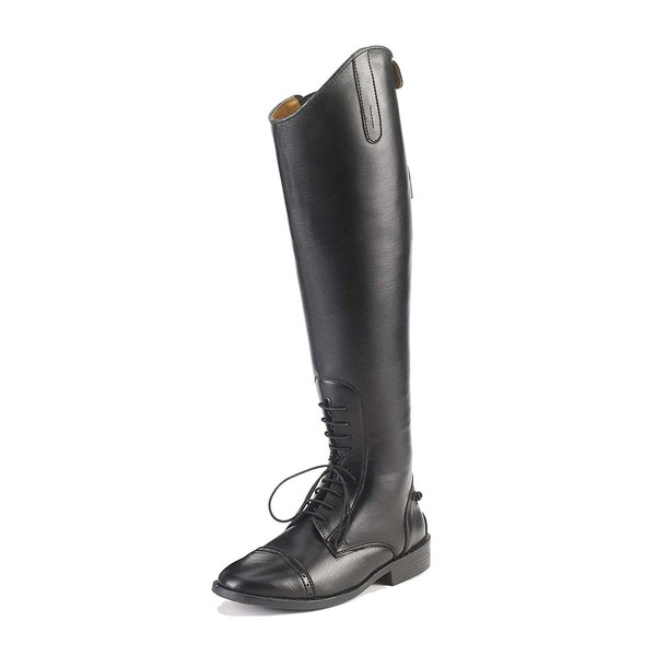 Equistar Women's All-Weather Synthetic Field Equastrian Riding Boot, Black, 8.5