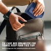 BALITIOYI Leather Tie Case Box Organizer for Men's Necktie and