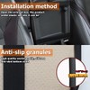 CGEAMDY Car Armrest Cushion Leather Waterproof for Most Cars, Vans