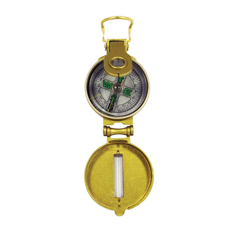 SE Lensatic Compass, Gold Color - CC45-3A