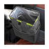 KHGUZ Hanging Car Trash Can with Storage Pockets, Waterproof Leakproof
