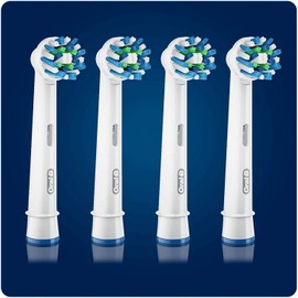 Oral B Cross Action Replacement Electric Toothbrush Heads x4