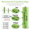 JINTION AA Rechargeable Batteries, Double A 800mAh High Capacity 1.2V
