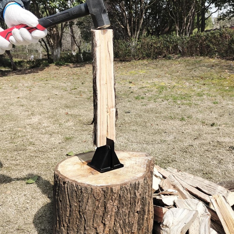 JINHAN Firewood Kindling Splitter – Portable 3 Inch Kindling Splitter