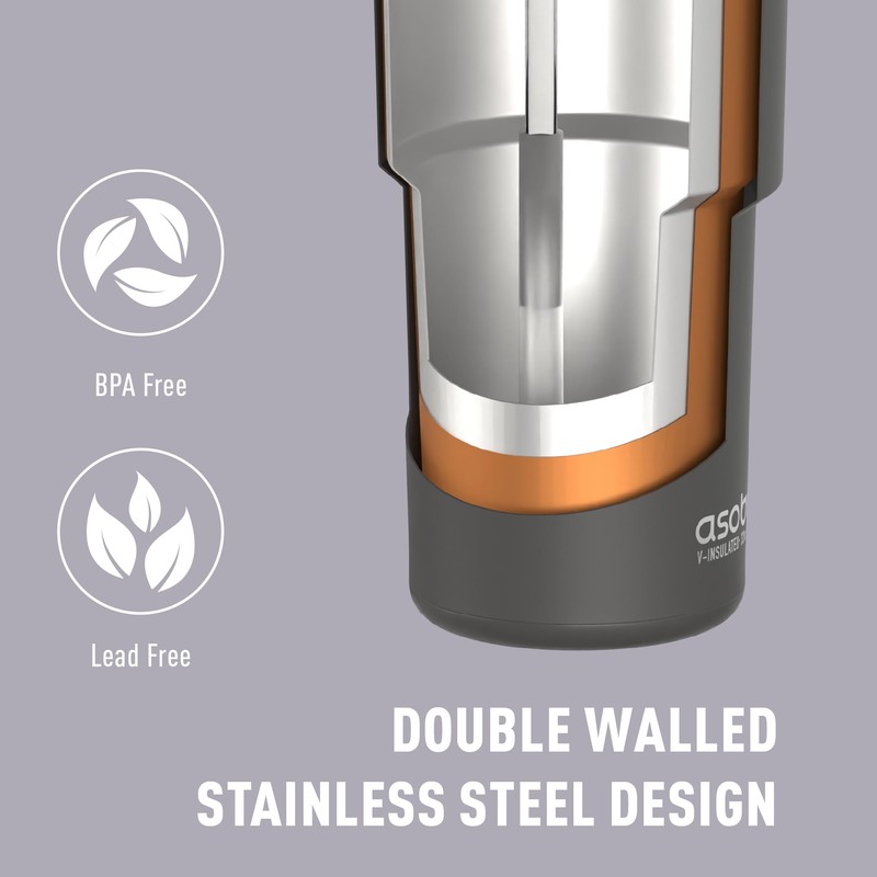 asobu Cosmic Water Bottle - 32oz/1 ltr Stainless Steel Chilled