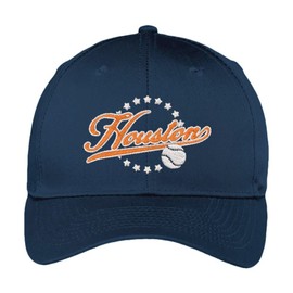 Houston Baseball Vintage Fan Hat (Navy Hat)