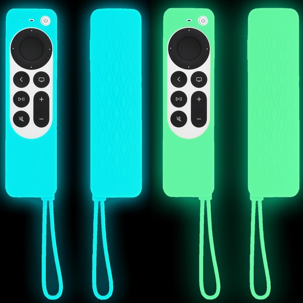 2 Pack TOKERSE Case Compatible with Apple TV 4K Siri