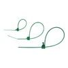 GARDENIX Pflanzenbinder, Kabelbinder 100 Stück (4.8 mm x 160mm, Grün),