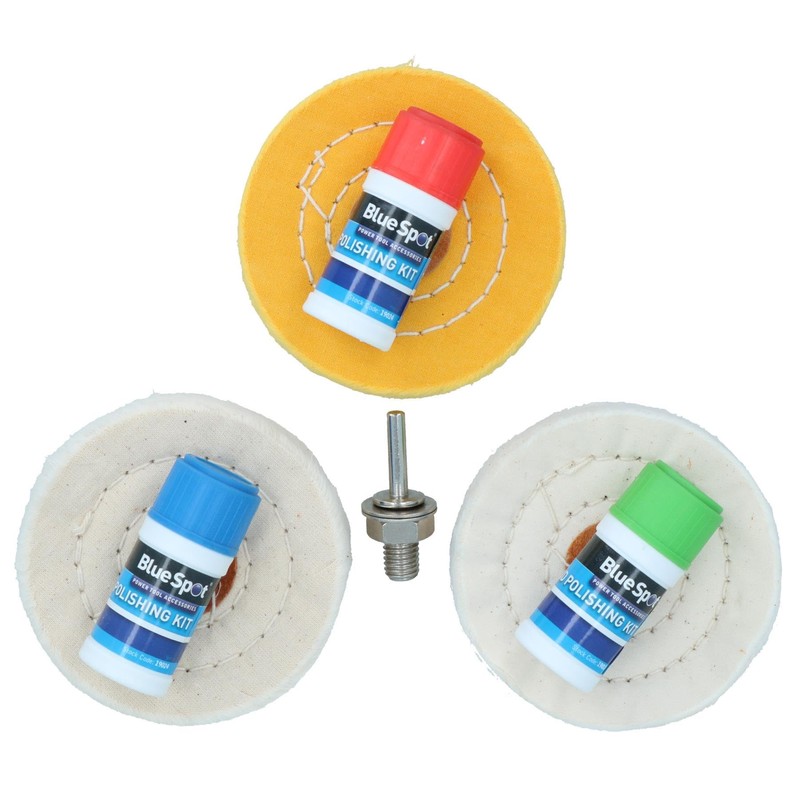 AB Tools Metal Cleaning and Polishing Kit for Drills 4"