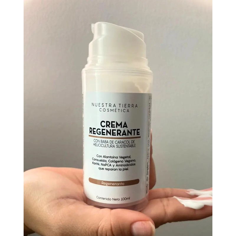 Crema De Baba De Caracol Para Manchas, Paño, Pecas Y