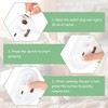 Brush for Cats & Dogs – 4-in-1 Self-Cleaning Pet Brush,