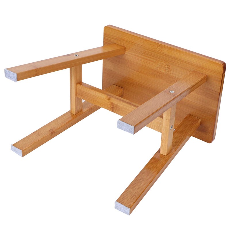 Multipurpose Small Bamboo Stool Foot Rest Stool Shower Low Bench