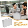 Outanaya Aluminum Tool Case Hard Briefcases for Men Metal Case