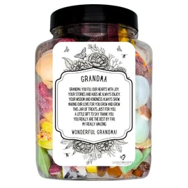 Grandma's Sweet Jar Blue Raspberry Bon Bons