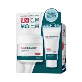 Inner Moisturizing Moisture Soothing Dr. G Red Blemish Clear Moisture Cream 70ml Special + 30ml Giveaway / 속보습수분진정 닥터지 레드 블레미쉬 클리어 모이스처 크림 70ml 기획 +30ml 증정