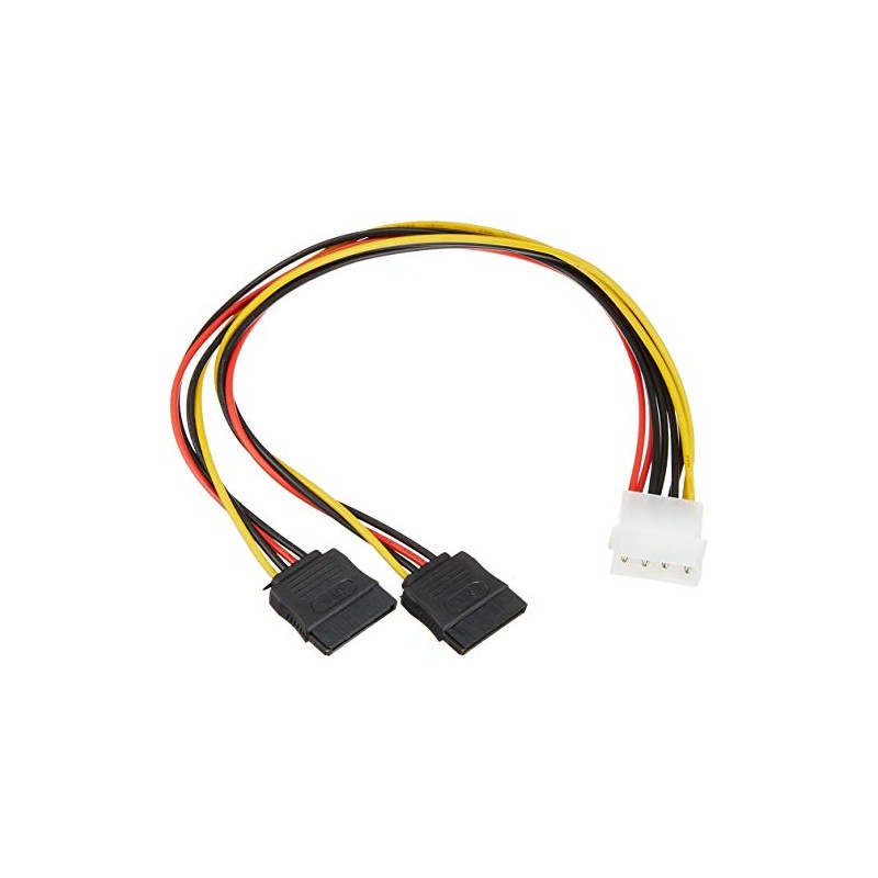 Groovy SATA用電源ケーブル 二股30cm GN-PW030SA