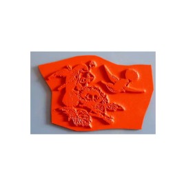 Sweet Grass Stamps Hummingbirds Nesting UNMOUNTED bird rubber stamp, summer, nest #9