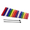 15 Keys Xylophone Colorful Musical Percussion Instrument Early Education Instrument