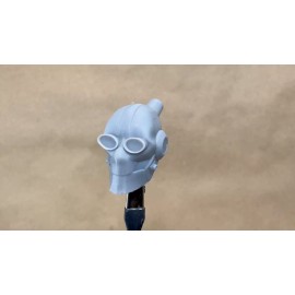 Custom ROBOT (Invincible) Head | 8k Resin Print 4" 6" 7" 12" Scale - 12"