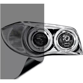 VViViD 스모크 블랙 글로스 비닐 헤드라이트 안개등 투명 틴트 랩 셀프 (13인치 x 60인치) VViViD Smoke Black Gloss Vinyl Headlight Fog Light Transparent Tint Wrap Self (13 inches x 60 inches) [12 x 48 2-roll pack]