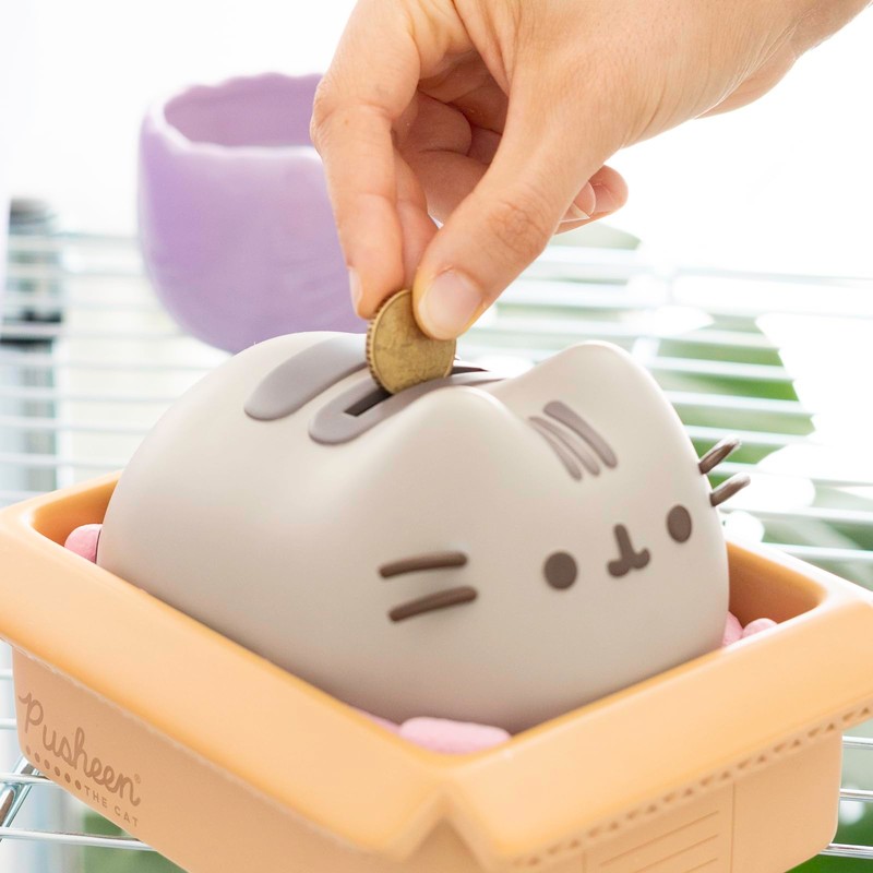 Grupo Erik 3D Pusheen Cat Money Box For Kids -