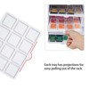 Sanfurney Ink Pad Cube Caddy Mini Size Stamp Pad Storage