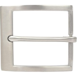 BELTINGER Belt Buckle Made of Solid Stainless Steel 3.5 cm | Buckle Interchangeable Buckle Belt Buckle 35 mm Stainless Steel | Pin Buckle | Interchangeable Belt up to 3.5 cm, silver