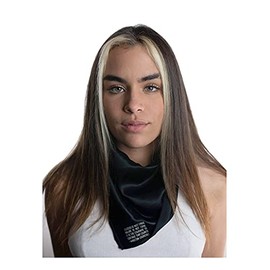 PJ Harlow Bandana, Black, Large
