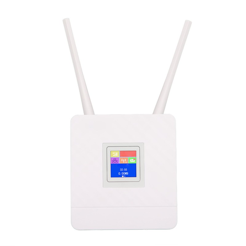 4G LTE CPE WiFi Router 3 Network Interfaces Improved Signal