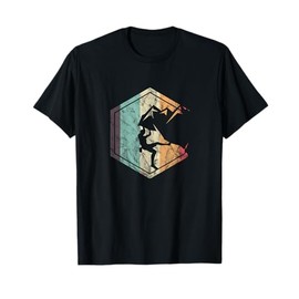 Climbing Mountaineering Climber Athletes Mountain Rock Gift T-Shirt